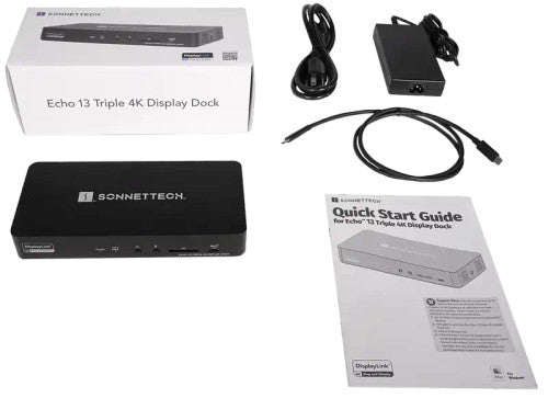 Sonnet Echo 13 Triple 4K display Thunderbolt/USB-C Dock Sonnet Echo 13 Triple 4K display Thunderbolt/USB-C Dock